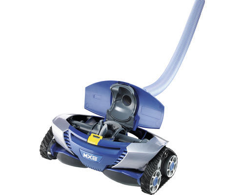 Poolroboter Zodiac MX8 für Boden/Wand mit Kabel 12 m automatisch Kunststoff grau/blau