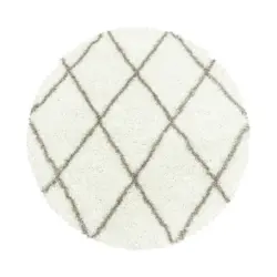 Hochflorteppich Alvor 3401 cream