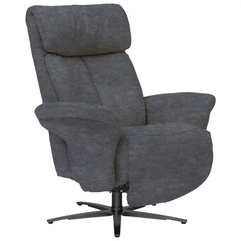 Relaxsessel in Textil Blau