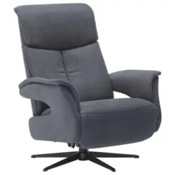 Relaxsessel in Textil Anthrazit