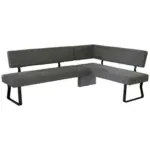 XXXLutz Lauterach - Ihr Möbelhaus bei Bregenz Eckbank 167/192 cm in Schwarz, Dunkelgrau