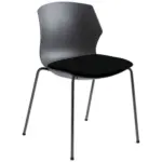 XXXLutz Lauterach - Ihr Möbelhaus bei Bregenz Besucherstuhl in Anthrazit, Schwarz