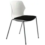 XXXLutz Lauterach - Ihr Möbelhaus bei Bregenz Besucherstuhl in Anthrazit, Schwarz, Weiß