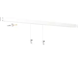 Aufhängesystem All-In-One Click Rail 40 m weiß Primer