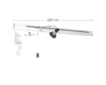 Hornbach Combi Rail Pro Light weiß LED Set 2 m