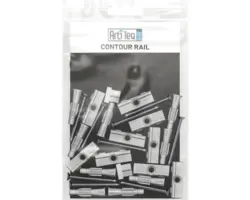 Montageset Contour Rail 200 cm alu