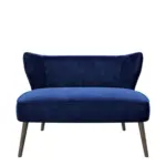 XXXLutz Lauterach - Ihr Möbelhaus bei Bregenz Zweisitzer-Sofa in Samt Blau
