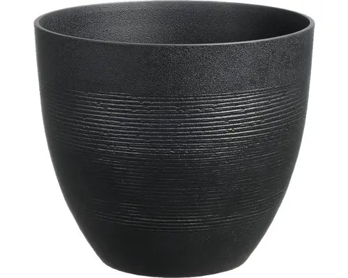 Pflanztopf Lafiora Liam Ø 31 cm H 27 cm anthrazit