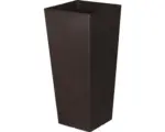 Hornbach Pflanzvase Lafiora Liam Kunststoff 40x40x80 cm braun