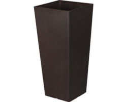 Pflanzvase Lafiora Liam Kunststoff 40x40x80 cm braun