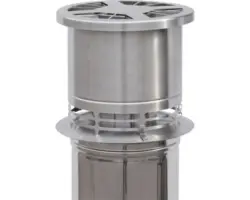 Schornstein-Abzug Optimierer Aduro Draft Optimizer edelstahl