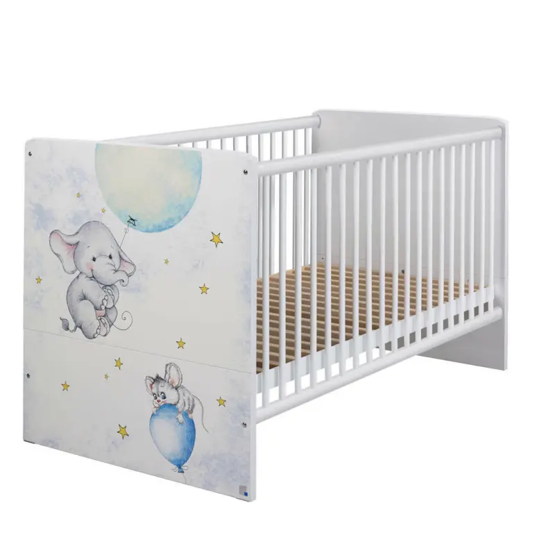 Gitterbett Jemma 140/70/86 cm