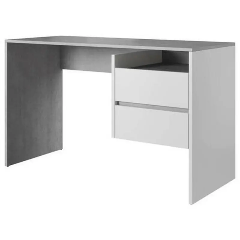 Schreibtisch 125/51,6/75,5 cm in Weiß