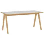 XXXLutz Lauterach - Ihr Möbelhaus bei Bregenz Schreibtisch 160/80/75 cm in Weiß, Eichefarben