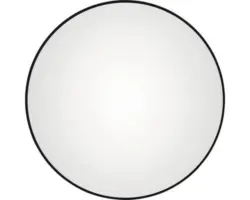 Rahmenspiegel DSK Black Circuit rund Ø 80 cm