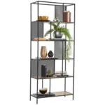 XXXLutz Lauterach - Ihr Möbelhaus bei Bregenz Regal 76/180/33 cm Schwarz, Eichefarben