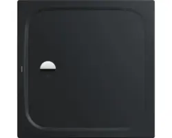 Extraflache Duschwanne Kaldewei Cayonoplan 80x80x1,8 cm grau warm mit Antirutschbeschichtung