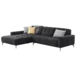 XXXLutz Lauterach - Ihr Möbelhaus bei Bregenz Ecksofa in Mikrofaser Schwarz