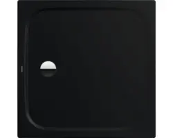 Extraflache Duschwanne Kaldewei Cayonoplan 90x90x1,8 cm schwarz matt