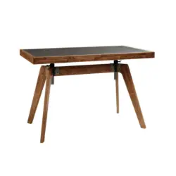 Schreibtisch 120/72-88/70 cm in Akaziefarben