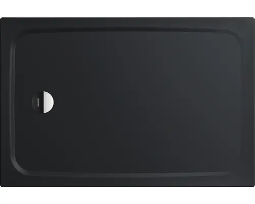 Extraflache Rechteck-Duschwanne Kaldewei Cayonoplan 90x140x2,5 cm grau warm glatt