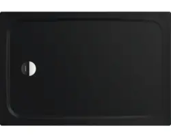 Extraflache Rechteck-Duschwanne Kaldewei Cayonoplan 90x150x2,5 cm grau cool mit Antirutschbeschichtung
