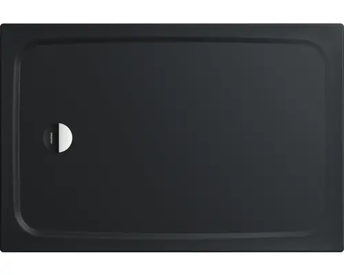 Extraflache Rechteck-Duschwanne Kaldewei Cayonoplan 75x170x2,5 cm grau warm mit Antirutschbeschichtung