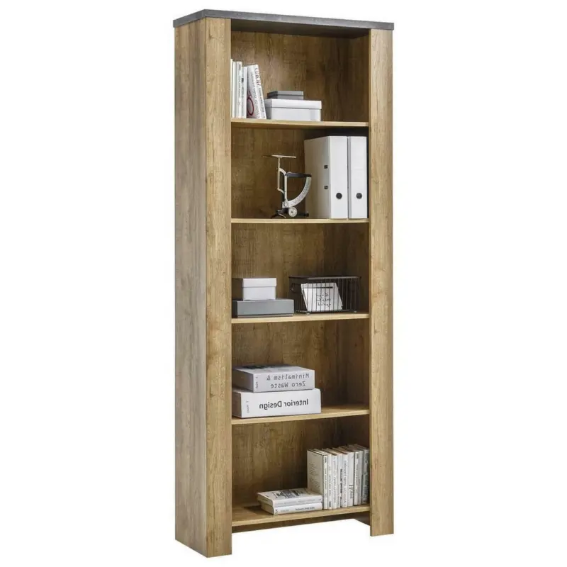 Regal 80/200/32 cm Braun, Dunkelgrau