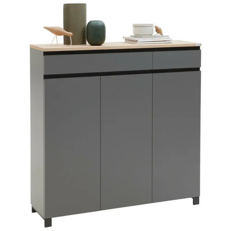 Schuhschrank 125/126/37 cm