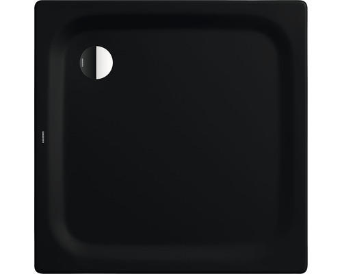 Extraflache Duschwanne Kaldewei Superplan Plus 90x90x2,5 cm schwarz matt