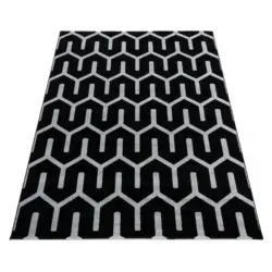Webteppich Costa 3524 Black
