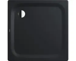 Extraflache Duschwanne Kaldewei Superplan Plus 100x100x2,5 cm grau warm glatt