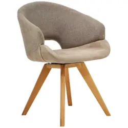 Armlehnstuhl in Webstoff