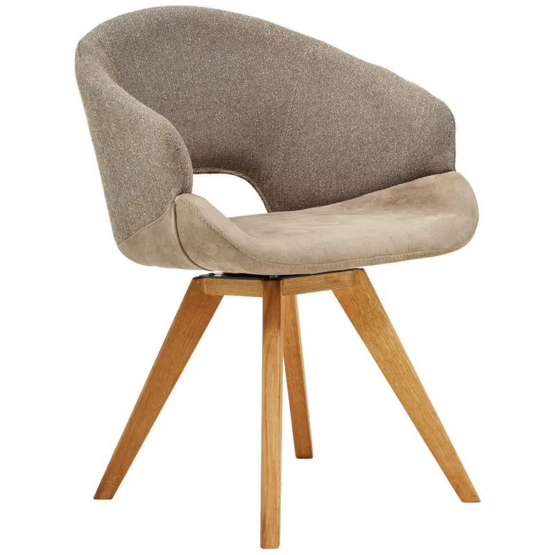 Armlehnstuhl in Webstoff