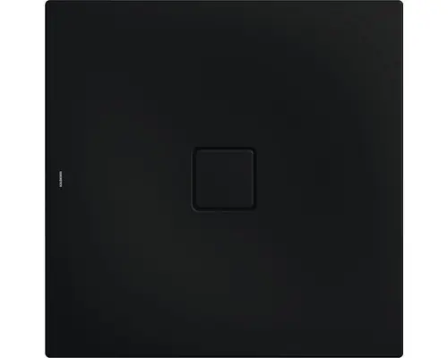 Extraflache Duschwanne Kaldewei Conoflat 90x90x3,2 cm schwarz matt