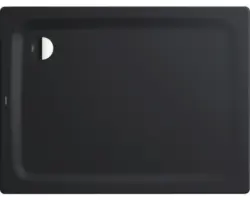 Extraflache Rechteck-Duschwanne Kaldewei Superplan Plus 90x110x2,5 cm grau warm glatt