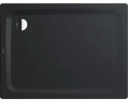 Extraflache Rechteck-Duschwanne Kaldewei Superplan 90x120x2,5 cm warm grey