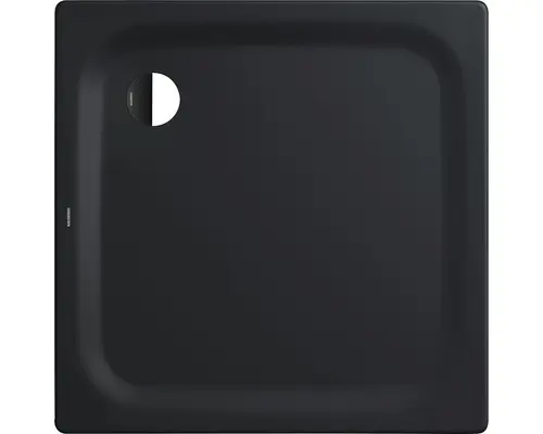 Extraflache Duschwanne Kaldewei Superplan Plus 80x80x2,5 cm grau warm glatt