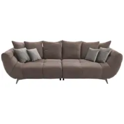 Bigsofa in Webstoff Taupe