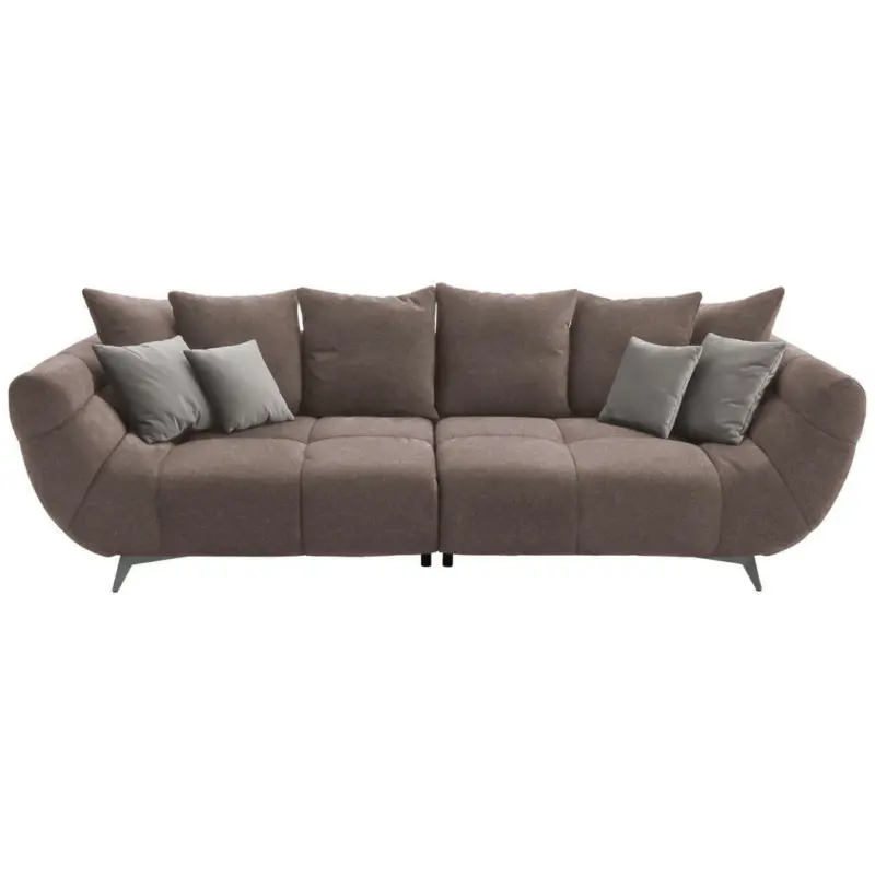 Bigsofa in Webstoff Taupe