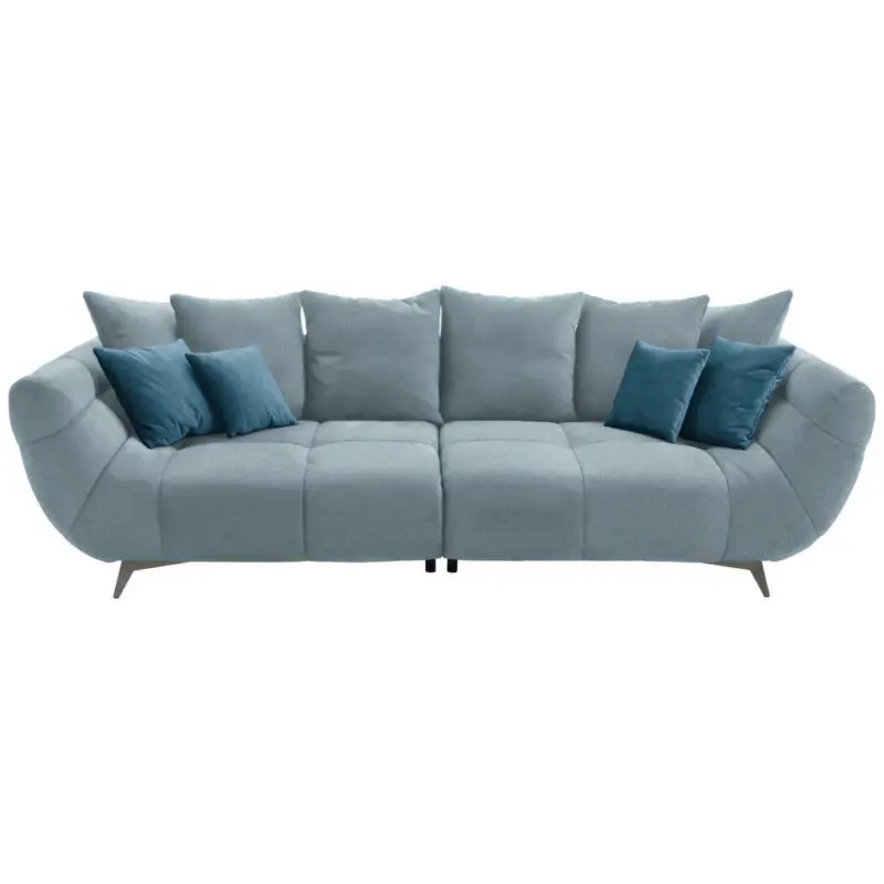 Bigsofa in Webstoff Blau