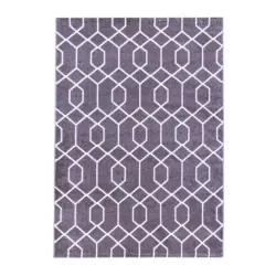 Webteppich Efor 3713 violett