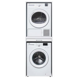 Waschmaschinenschrank in Weiß