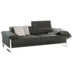 XXXLutz Lauterach - Ihr Möbelhaus bei Bregenz Zweisitzer-Sofa in Echtleder Anthrazit