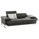 XXXLutz Lauterach - Ihr Möbelhaus bei Bregenz Zweisitzer-Sofa in Echtleder Anthrazit