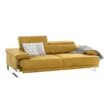 XXXLutz Lauterach - Ihr M&ouml;belhaus bei Bregenz Zweisitzer-Sofa in Echtleder Gelb