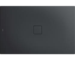 Extraflache Rechteck-Duschwanne Kaldewei Conoflat 80x90x3,2 cm grau cool glatt