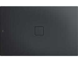 Extraflache Rechteck-Duschwanne Kaldewei Conoflat 80x100x3,2 cm grau cool glatt