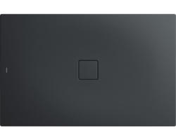 Extraflache Rechteck-Duschwanne Kaldewei Conoflat 80x120x3,2 cm grau cool glatt