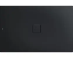 Extraflache Rechteck-Duschwanne Kaldewei Conoflat 90x170x3,2 cm grau warm glatt